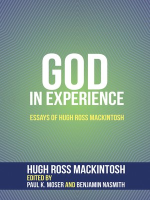 cover image of God in Experience